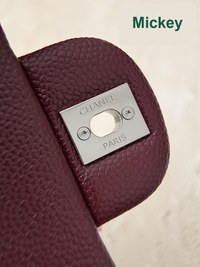 【S】$402=2690CNY｜Chanel (cf20 Ball burgundy silver ) God Factory｜Item ID-97788